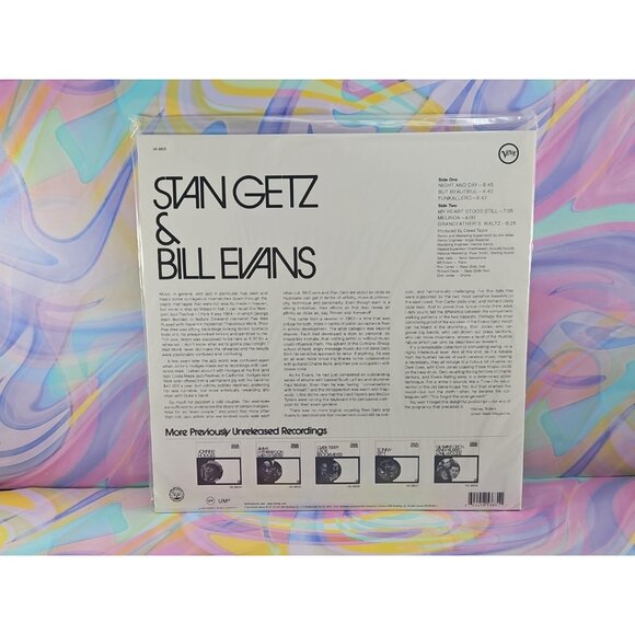 Stan Getz/Bill Evans - Previously Unreleased Recordings (Record) New Verve - Picture 3 of 3